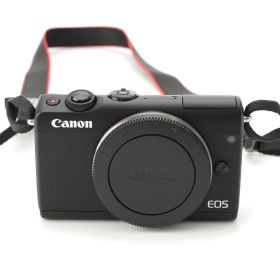 キャノン canon EOS M100 ミラーレス 一眼レフ カメラ ダブルレンズキット EF-M15-45mm/EF-M22mm カメラ ブラック【中古】【正規品保証】
