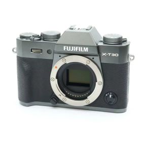 【中古】 《並品》 FUJIFILM X-T30 ボディ チャコールシルバー 【リアコマンドダイヤル部品交換/各部点検済】 [ デジタルカメラ ]