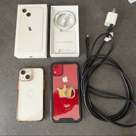 【値下げ】iPhone 13mini, XR 128GB セット