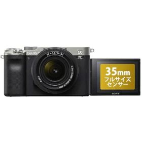 【中古】 ソニー(SONY) フルサイズ ミラーレス一眼カメラ α7C ズームレンズキット(同梱レンズ:SEL2860) シルバー ILCE-7CL S