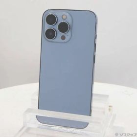 〔中古品〕 iPhone13 Pro 256GB シエラブルー MLUU3J／A SIMフリー【297】