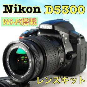 ❤️Nikon D5300 ❤️シャッター数少✨Wi-Fi搭載 旅行綺麗に撮影✨