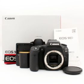 わずかシャッター数8000枚以下【新品級】CANON EOS 90D ボディ ブラック#7806