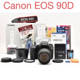 保証付き/一眼レフカメラ Canon EOS 90D標準レンズセット