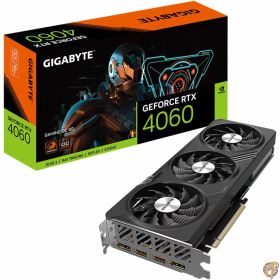 【最大2000円クーポン25日〜】GIGABYTE GeForce RTX 4060 Gaming OC 8Gグラフィックスカード、3X WINDFORCEファン、8GB 128ビットGDDR6、GV-N4060GAMING OC-8GD ビデオカード。