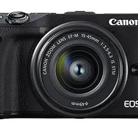 【中古】Canon ミラーレス一眼カメラ EOS M3 レンズキット(ブラック) EF-M15-45mm F3.5-6.3 IS STM 付属 EOSM3BK-1545ISSTMLK