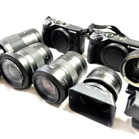 CANON EOS M3（2台） レンズ（4本）他 付属品セット