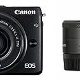 【中古】(非常に良い)Canon ミラーレス一眼カメラ EOS M3 ダブルレンズキット(ブラック) EF-M15-45mm F3.5-6.3 IS STM EF-M22mm F2 STM 付属 EOSM3BK-WLK2