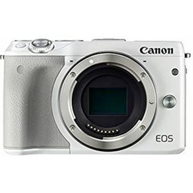 【中古】Canon ミラーレス一眼カメラ EOS M3 ボディ(ホワイト) EOSM3WH-BODY(ミラーレス一眼)