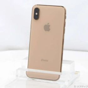 〔中古品〕 iPhoneXS 64GB ゴールド NTAY2J／A SIMフリー【377】