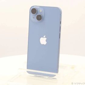 〔中古品〕 iPhone14 256GB ブルー MPWN3J／A SIMフリー【276】