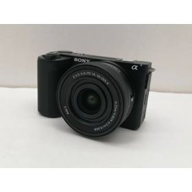 【中古】SONY VLOGCAM ZV-E10 II パワーズームレンズキット ブラック ZV-E10M2K(B)【仙台イービーンズ】保証期間1ヶ月【ランクA】