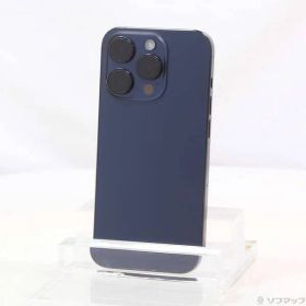 〔中古品〕 iPhone15 Pro 128GB ブルーチタニウム MTUA3J／A SIMフリー【295】