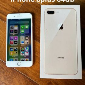 iPhone 8plus 64GB SIMロックなし 美品 ケース付