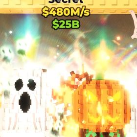 ブレインロットを盗む Spooky and pumpky 480m | ロブロックス(ROBLOX)のアカウントデータ、RMTの販売・買取一覧