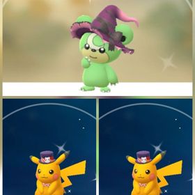 9991⭐️PTC⭐️国産⭐️色違いヒメグマ、色違いピカチュウ♂2匹 | ポケモンGOのアカウントデータ、RMTの販売・買取一覧