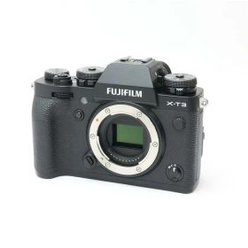 【中古】 《並品》 FUJIFILM X-T3 ボディ ブラック 【リアダイヤル部品交換/各部点検済】 [ デジタルカメラ ]