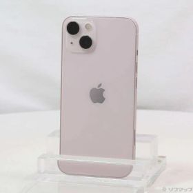 〔中古品〕 iPhone13 128GB ピンク MLNE3J／A SIMフリー【196】