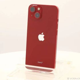 〔中古品〕 iPhone13 128GB プロダクトレッド MLNF3J／A SIMフリー【305】