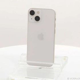 〔中古品〕 iPhone13 mini 128GB スターライト MLJE3J／A SIMフリー【276】