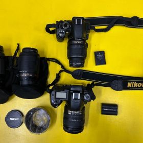 Nikon 一眼レフ ダブルズームレンズキット D3100 & D70s