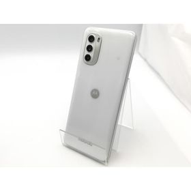 【中古】MOTOROLA 国内版 【SIMフリー】 moto g52j 5G パールホワイト 6GB 128GB PATM0001JP【ECセンター】保証期間１ヶ月【ランクA】