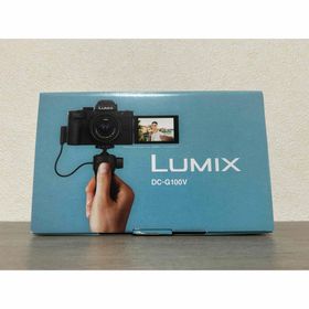 パナソニック(Panasonic)のPanasonic ミラーレス一眼カメラ DC-G100V-K(ミラーレス一眼)