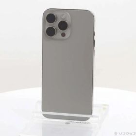 〔中古品〕 iPhone16 Pro Max 256GB ナチュラルチタニウム MYWK3J／A SIMフリー【377】