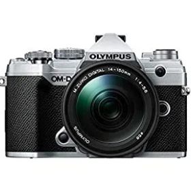 【中古】(非常に良い)OLYMPUS ミラーレス一眼カメラ OM-D E-M5 MarkIII 14-150mmIIレンズキット シルバー