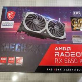 ☆MSI Radeon RX 6650 XT MECH 2X 8G OC グラフィックボード☆中古美品
