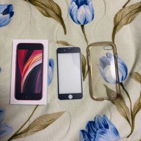 Apple iPhone SE2 レッド 128GBフィルムとiFace付き