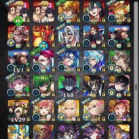 鬼滅の刃コンプリート、レアキャラ多数！初期垢 | モンストのアカウントデータ、RMTの販売・買取一覧