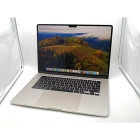 【中古】Apple MacBook Air 15インチ CTO (M3,2024) スターライト M3(CPU:8C/GPU:10C)/8G/256G【新宿2】保証期間１ヶ月【ランクA】