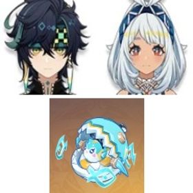 ティナリ+キィニチ+風鷹剣+七七1凸+モナ+天空の刃+蒼古なる自由への誓い+ジン+サーフィンタイム+ | 原神のアカウントデータ、RMTの販売・買取一覧