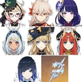 楓原万葉+天空の翼+ムアラニ+雷電将軍+ルミドゥースの挽歌+エミリエ+ナヴィア+夜蘭+ニィロウ+和璞 | 原神のアカウントデータ、RMTの販売・買取一覧