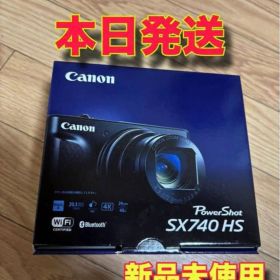 【新品未開封品】キヤノン POWERSHOT SX740 HS ブラック