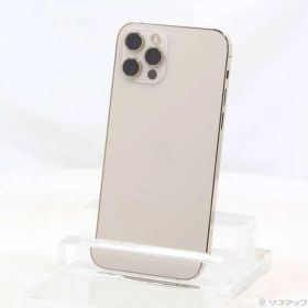 〔中古品〕 iPhone12 Pro 128GB ゴールド MGM73J／A SIMフリー【247】