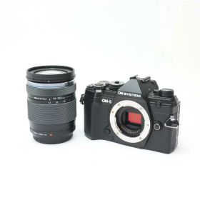 【中古】 《並品》 OM SYSTEM OM-5 14-150mm II レンズキット ブラック [ デジタルカメラ ]