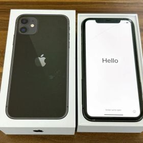 Apple iPhone 11 スペースグレー ジャンク【SIMロック解除済】