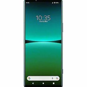 【中古】【安心保証】 Xperia 5 IV XQ-CQ44[256GB] SIMフリー グリーン