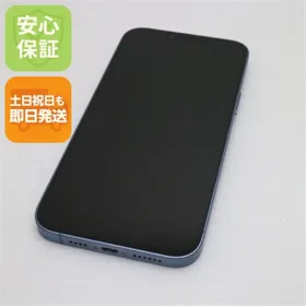 アップル(Apple)の超美品 SIMフリー iPhone14 Plus 256GB ブルー M111(スマートフォン本体)