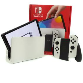 【Nintendo】任天堂『Nintendo Switch 有機ELモデル ホワイト』HEG-S-KAAAA ゲーム機本体 1週間保証【中古】