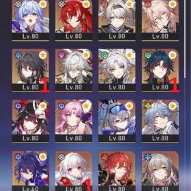 【引退アカウント】キャストリス+餅 マダム・ヘルタ+餅 ファイノン+餅 黄泉+餅 ホタル+餅 飛霄 | 崩壊スターレイル(崩スタ)のアカウントデータ、RMTの販売・買取一覧