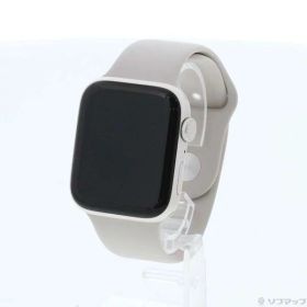 【中古】Apple(アップル) Apple Watch SE 第2世代 GPS 44mm スターライトアルミニウムケース スターライトスポーツバンド 【344-ud】