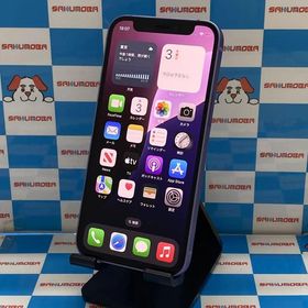 iPhone12 mini 256GB パープル MJQE3J/A SIMロック解除済 au 美品