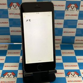 即日発送可iPhone5s 16GB スペースグレイ ME332J/A au 訳あり品