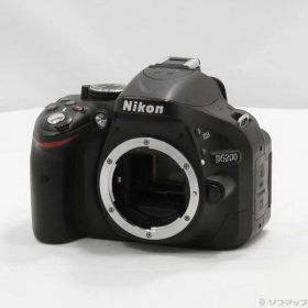 【中古】Nikon(ニコン) NIKON D5200 ボディ ブラック 【196-ud】