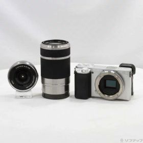 【中古】SONY(ソニー) α6400 ILCE-6400Y ダブルズームレンズキット シルバー 【344-ud】