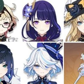 夢見月瑞希+ティナリ+ナヴィア+ディシア1凸+エミリエ+雷電将軍+フリーナ1凸+ルミドゥースの挽歌+ | 原神のアカウントデータ、RMTの販売・買取一覧