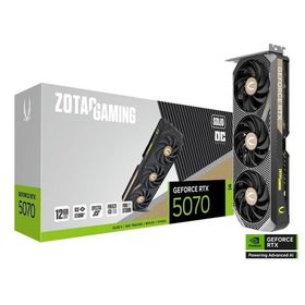 グラフィックボード ZOTAC GAMING GeForce RTX 5070 SOLID OC ZT-B50700J-10P NVIDIA/GeForce RTX 5070 6501-4580624813942